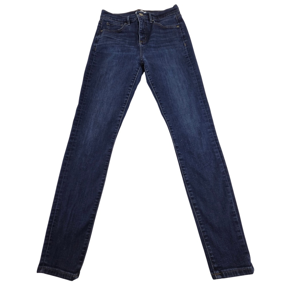 Loft Sustainable Style High Waist‎ Skinny Jeans Blue Denim 27/4P 512277M